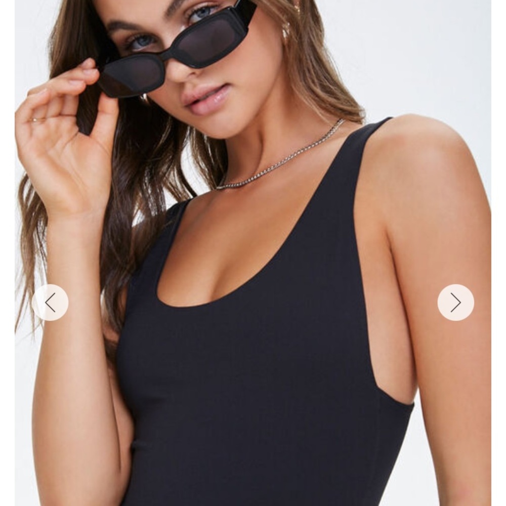 Brand New Forever 21 Black Bodysuit